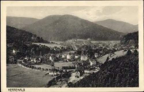 Ak Bad Herrenalb im Schwarzwald, Gesamtansicht