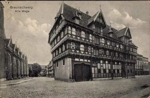 Ak Braunschweig, Alte Wage