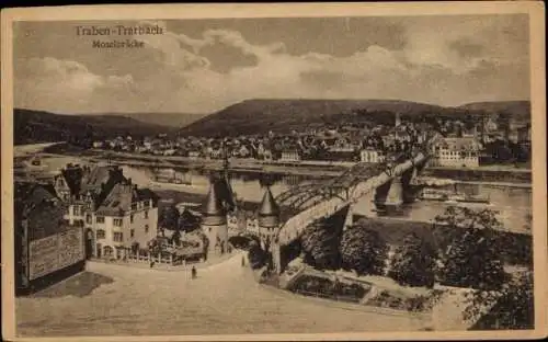 Ak Traben Trarbach an der Mosel, Moselbrücke