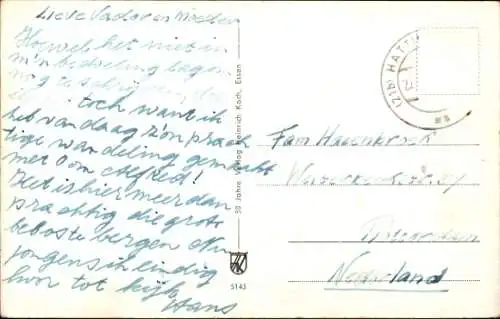 Ak Hattingen an der Ruhr, Rathaus