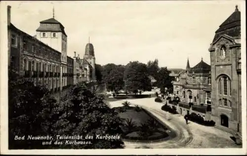 Ak Bad Neuenahr Ahrweiler in Rheinland Pfalz, Teilansicht des Kurhotels, Kurhaus