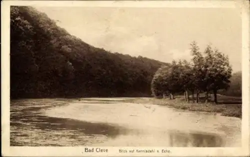 Ak Bad Cleve Kleve am Niederrhein, Blick auf Kermisdahl v. Echo