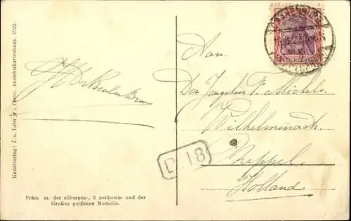 Ak Bad Cleve Kleve am Niederrhein, Blick auf Kermisdahl v. Echo