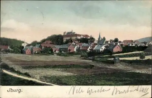 Ak Bad Iburg am Teutoburger Wald, Gesamtansicht