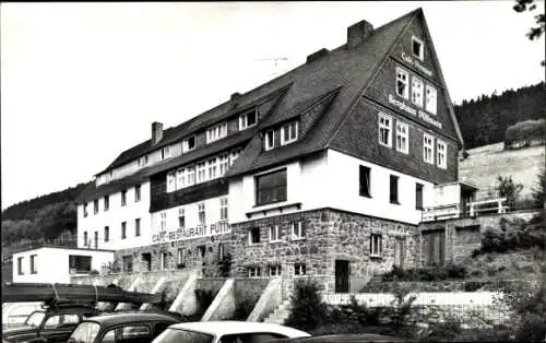 Ak Usseln Willingen im Upland Waldeck, Berghaus Püttmann
