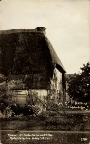 Ak Gremsmühlen Malente in Ostholstein, Holsteinisches Bauernhaus