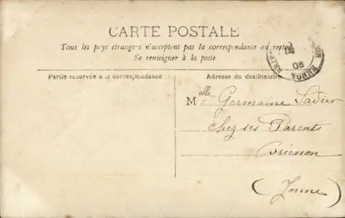 Ak Variete-Künstlerin Louise Blot, Porträt