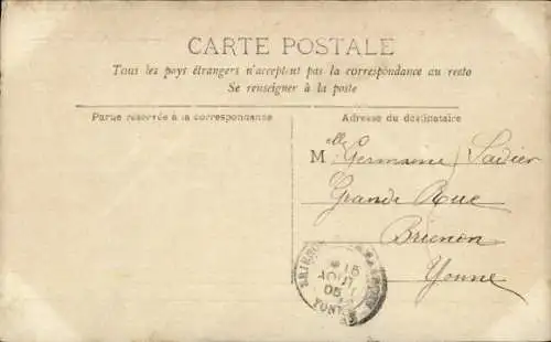 Ak Variete-Künstlerin Louise Blot, Porträt