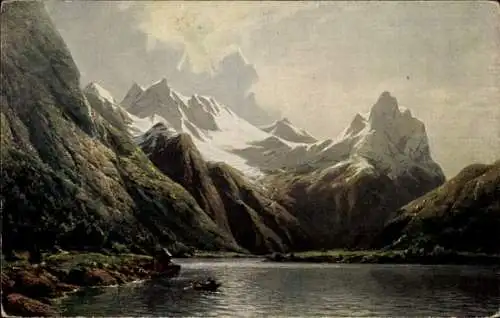 Künstler Ak Oesterley, C., Norwegen, Romsdalsfjord