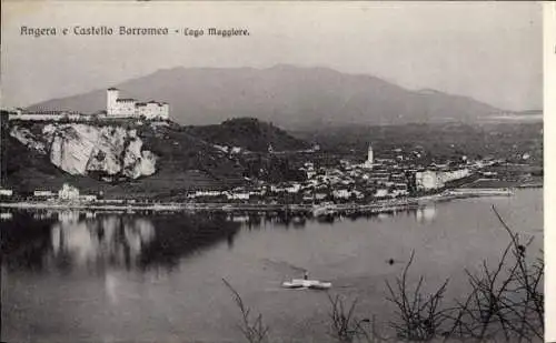 Ak Angera Lago Maggiore Lombardia, Castello Borromeo