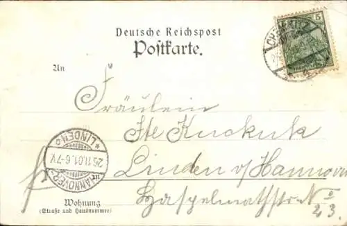 Litho Chemnitz in Sachsen, Schloss Miramar, Saal, Schlossteich