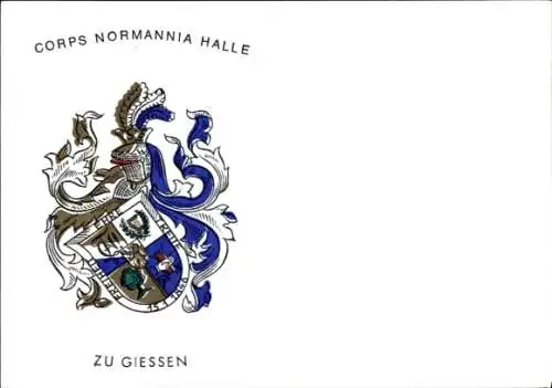 Studentika Ak Gießen, Corps Normannia Halle, Wappen
