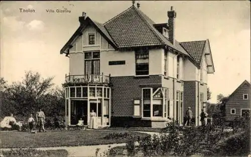 Ak Tholen Zeeland Niederlande, Villa Gizelina