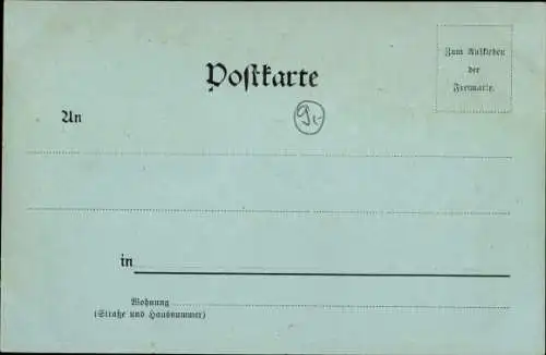 Mondschein Ak Zittau in der Oberlausitz, Bautzener Straße