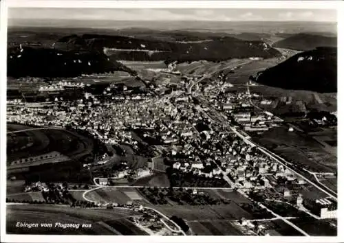 Ak Ebingen Albstadt in Württemberg, Fliegeraufnahme