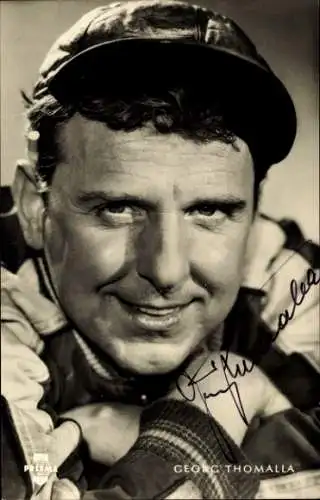 Ak Schauspieler Georg Thomalla, Portrait, Autogramm