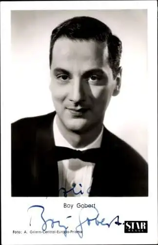 Ak Schauspieler Boy Gobert, Portrait, Autogramm