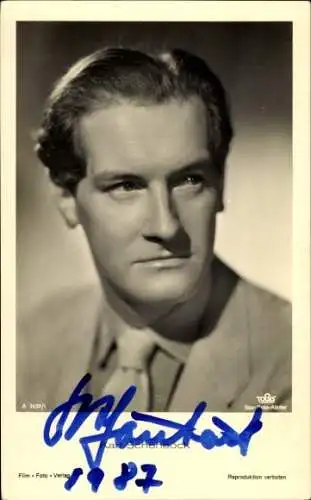 Ak Schauspieler Karl Schönböck, Portrait, Nr. A 3437/1