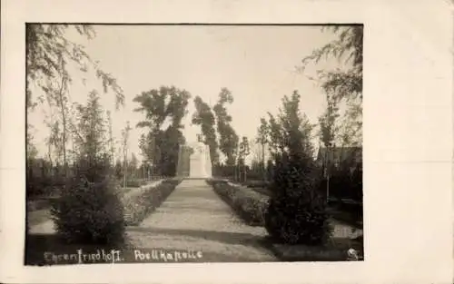 Foto Ak Langemarck Langemark Poelkapelle Westflandern, Ehrenfriedhof