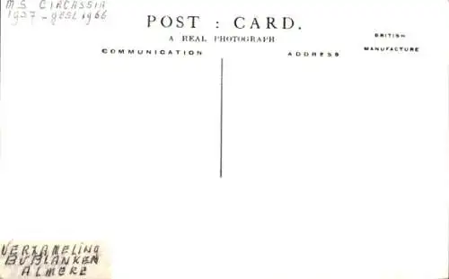 Ak Anchor Line, Schiff RMS Circassia