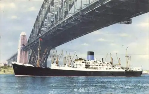 Ak Blue Funnel Line, SS Hector