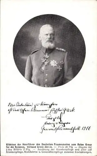 Ak Generalfeldmarschall Leopold von Bayern, Portrait