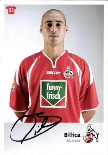 Autogrammkarte Fußballer Fabio Alvers Da Silva, 1. FC Köln, Autogramm