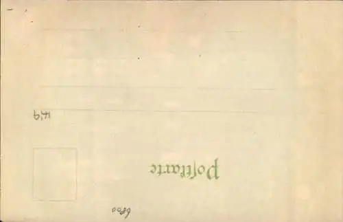 Mondschein Halt gegen das Licht Litho Mannheim, Jesuitenkirche