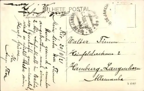 Ak Merces Bahia Brasilien, Avenida Sete, Straßenpartie