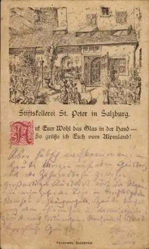 Vorläufer Litho Salzburg in Österreich, Stiftskellerei St. Peter