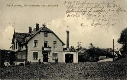 Ak Groneberg Scharbeutz in Ostholstein, Gastwirtschaft und Restaurant Knickerkrug