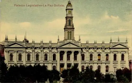 Ak La Paz Bolivien, Palacio Legislativo