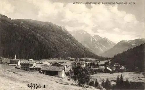 Ak Madonna di Campiglio Sankt Maria im Pein Trentino, Berglandschaft,  Tirol,  