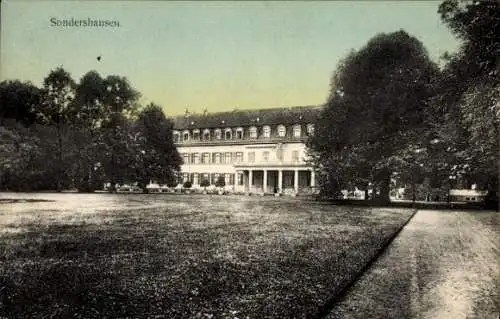 Ak Sondershausen im Kyffhäuserkreis Thüringen, Schloss