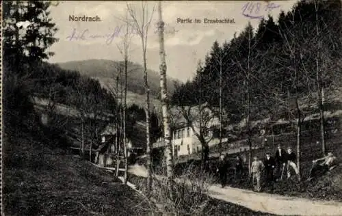 Ak Nordrach im Schwarzwald Baden, im Ernsbachtal