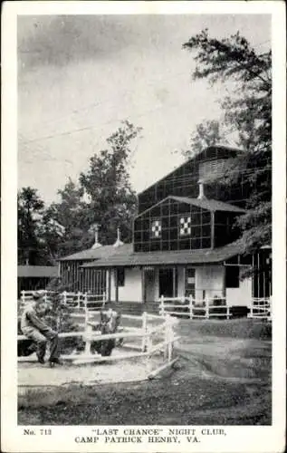 Ak Cape Henry Virginia USA, Camp Patrick Henry, Last Chance Night Club