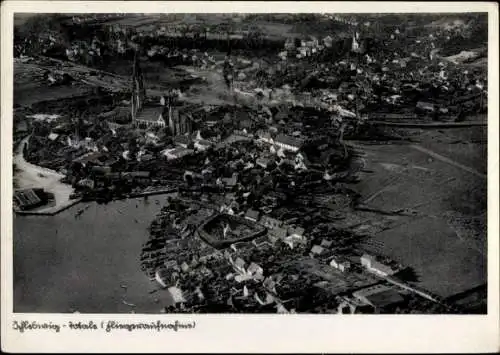 Ak Schleswig an der Schlei, Fliegeraufnahme
