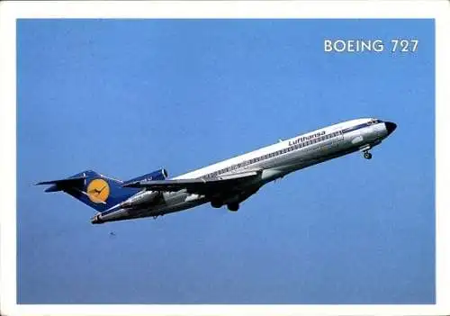 Ak Passagierflugzeug Boeing 727, Lufthansa