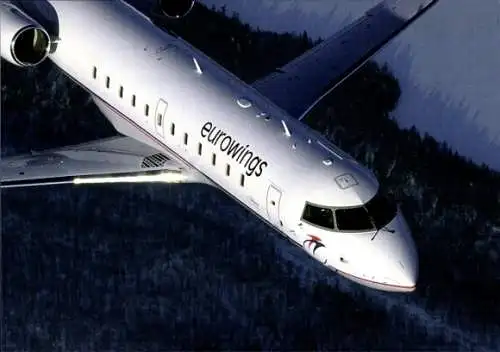 Ak Flugzeug CRJ 200, Eurowings