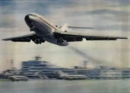 3-D Ak Tokyo Flughafen, Flugzeug