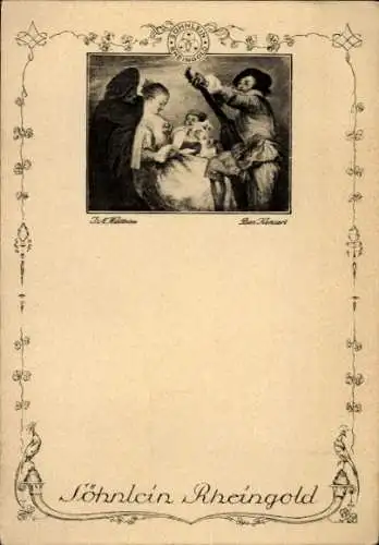 Künstler Ak W., Das Konzert, Söhnlein Rheingold