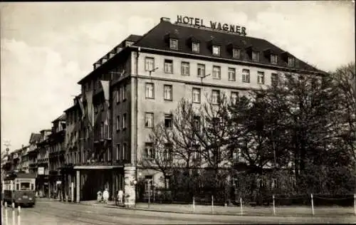 Ak Zwickau in Sachsen, HO-Hotel Wagner, Bahnhofstraße