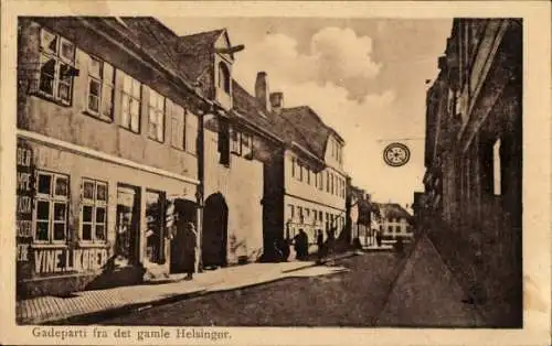 Ak Helsingør Helsingör Dänemark, Gadeparti
