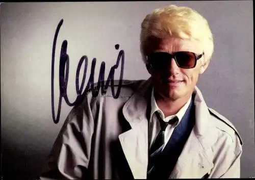 Ak Sänger Heino, Portrait, Autogramm