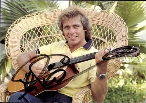 Foto Sänger Erik Silvester, Autogramm