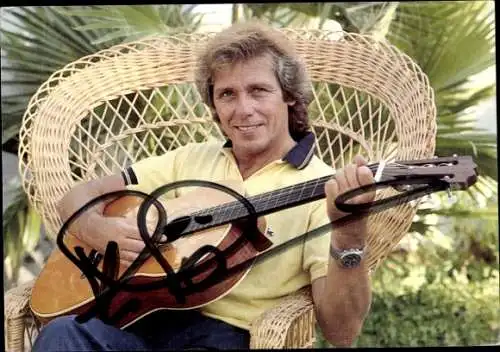 Foto Sänger Erik Silvester, Autogramm