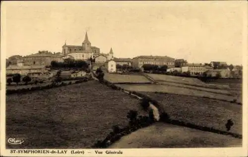 Ak Saint Symphorien de Lay Loire, Gesamtansicht