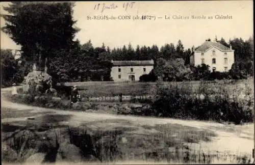 CPA Saint Régis du Coin Loire, Le Château Bastide au Châtelet