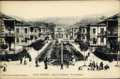 CPA Saint-Étienne Loire, Hôpital de Bellevue