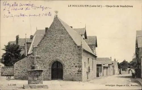 Ak Le Pouliguen Loire Atlantique, Kapelle Penchâteau,  Architektur, ländliche Umgebung